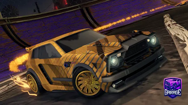 A Rocket League car design from kiwwwiiiii