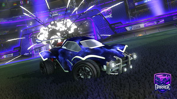 A Rocket League car design from TheHoldebeb