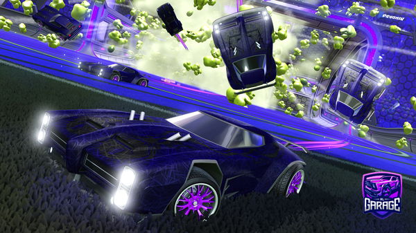 A Rocket League car design from Dontilin