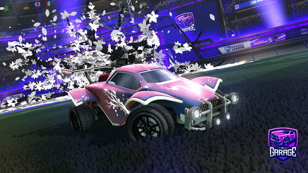 A Rocket League car design from NipaPaul