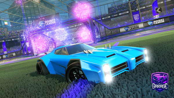 A Rocket League car design from azul09