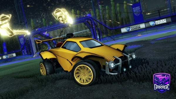 A Rocket League car design from suwubie