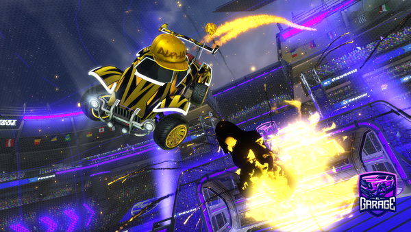 A Rocket League car design from Freedom084