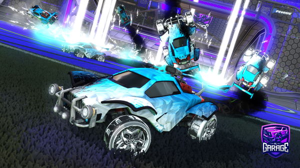 A Rocket League car design from Cool4life