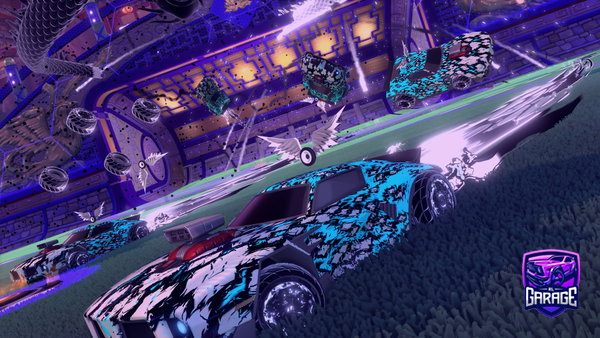 A Rocket League car design from skorps