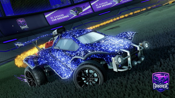 A Rocket League car design from prong