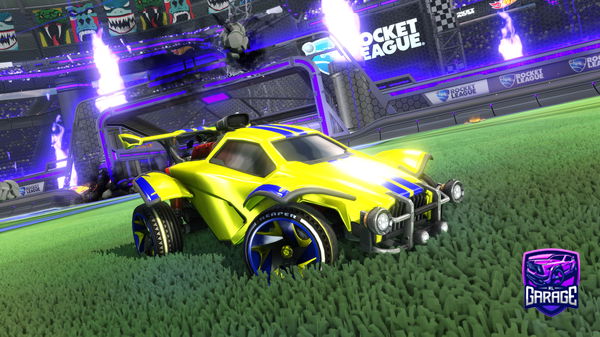 A Rocket League car design from Owendlangel2