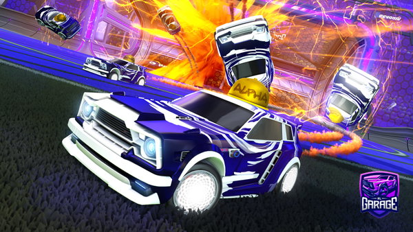 A Rocket League car design from MRdoodles