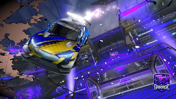 A Rocket League car design from UCHIAORBIT