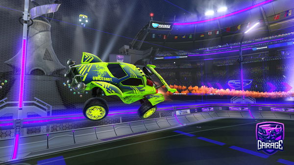 A Rocket League car design from Gnzaa_