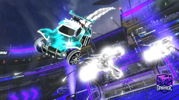 A Rocket League car design from ILikeTrains346