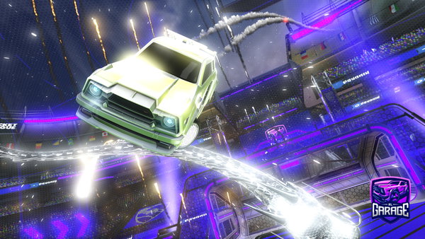 A Rocket League car design from NoWaySte