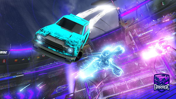 A Rocket League car design from Dxriaaan