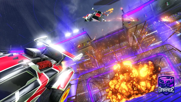 A Rocket League car design from RicckiPs4