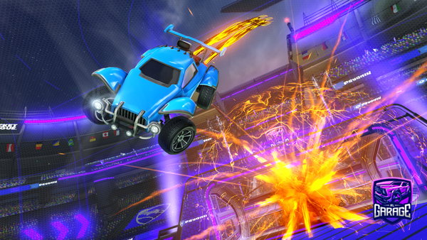A Rocket League car design from jooomal