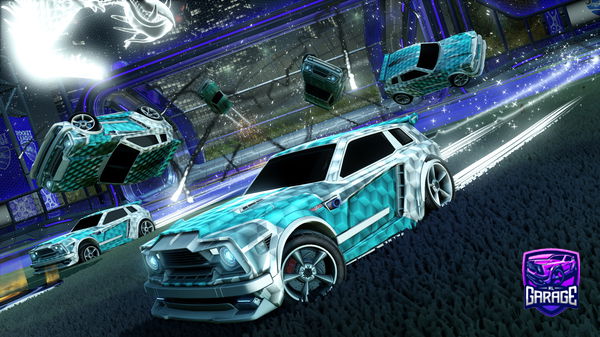 A Rocket League car design from graorf