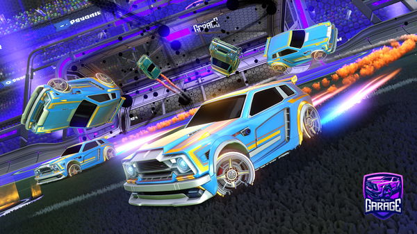 A Rocket League car design from LtCourage