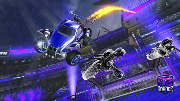 A Rocket League car design from Shadow_SK
