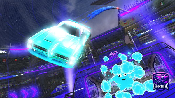 A Rocket League car design from Mally_boyyy