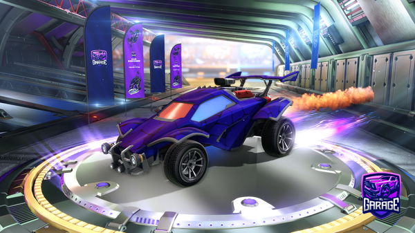 A Rocket League car design from vyuuchrisxd