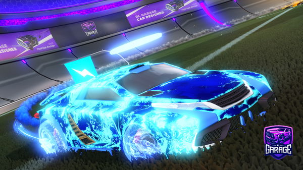 A Rocket League car design from Cicciolego08