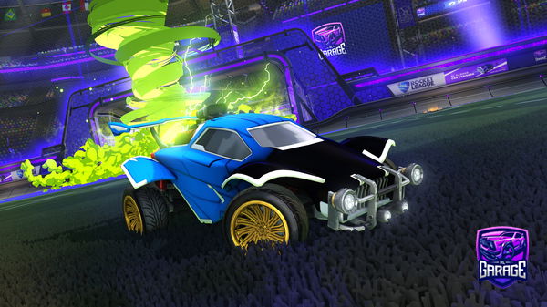 A Rocket League car design from FeDelaine