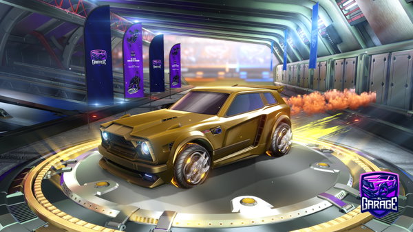 A Rocket League car design from perezoso017