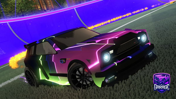 A Rocket League car design from MrInfinite