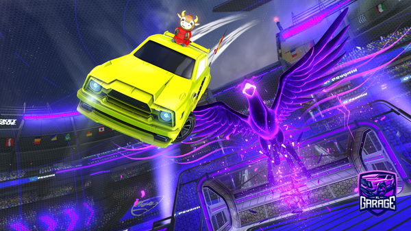 A Rocket League car design from XlaxDragon