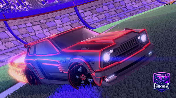 A Rocket League car design from AngryPotato2