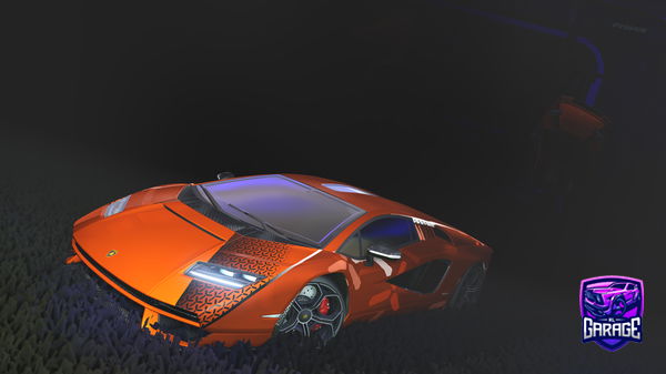 A Rocket League car design from CrashnSmash