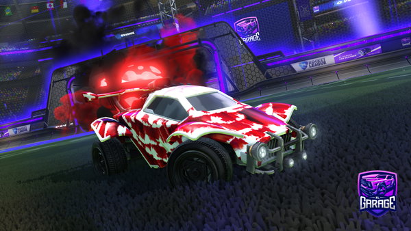 A Rocket League car design from fak3t0m