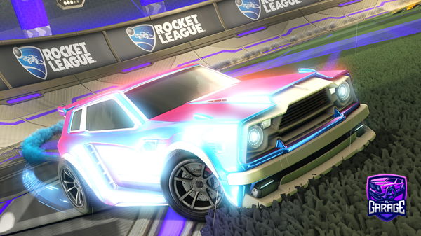 A Rocket League car design from Narotel