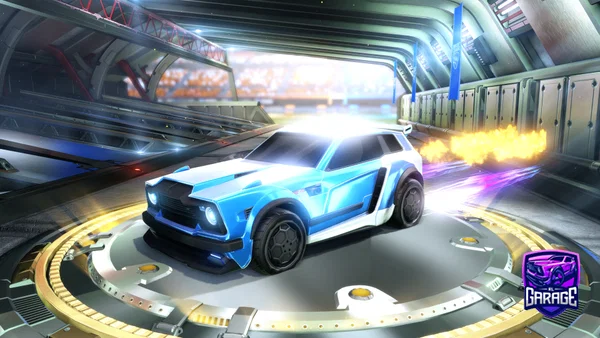 A Rocket League car design from xzkszz
