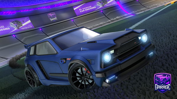 A Rocket League car design from Stinus2006