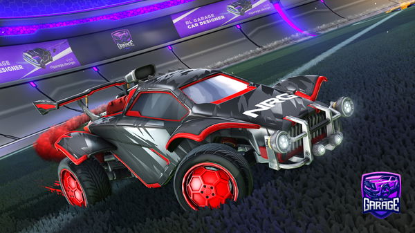 A Rocket League car design from zaddation