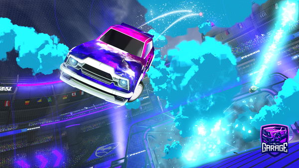 A Rocket League car design from JakeDooHaa