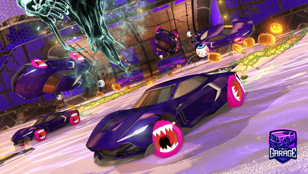 A Rocket League car design from OnlyReii