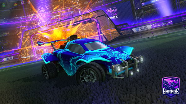 A Rocket League car design from Daniel96