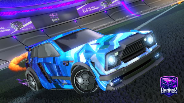 A Rocket League car design from K_A-z702