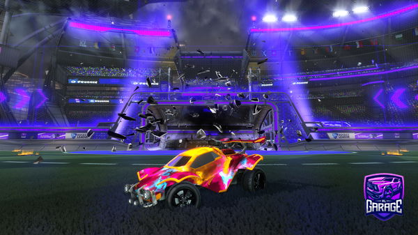 A Rocket League car design from BJM043