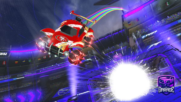 A Rocket League car design from R3Dsavage3300