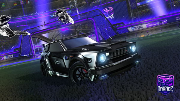 A Rocket League car design from iBotWithWoody