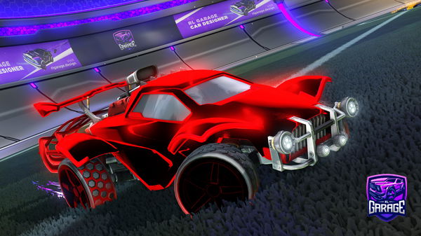 A Rocket League car design from Synat