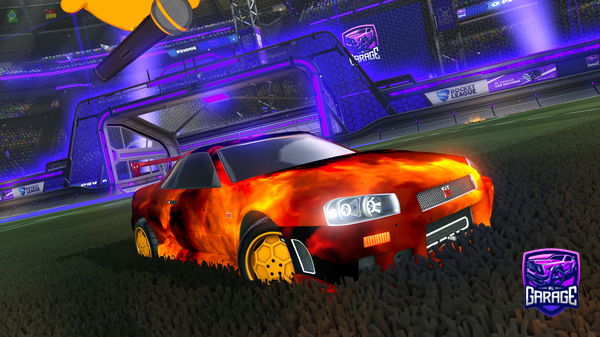 A Rocket League car design from Kismarg