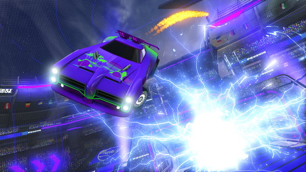 A Rocket League car design from raijinrl