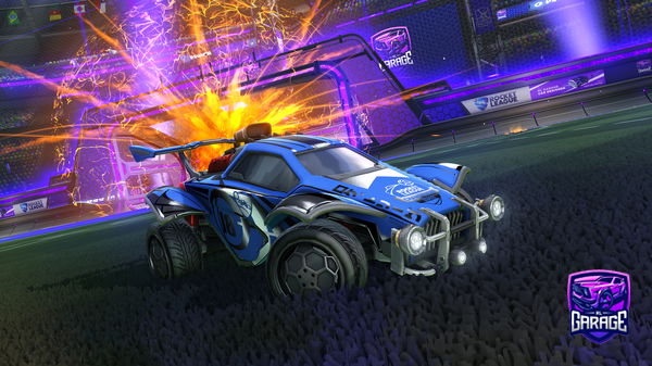 A Rocket League car design from DawnX_sway