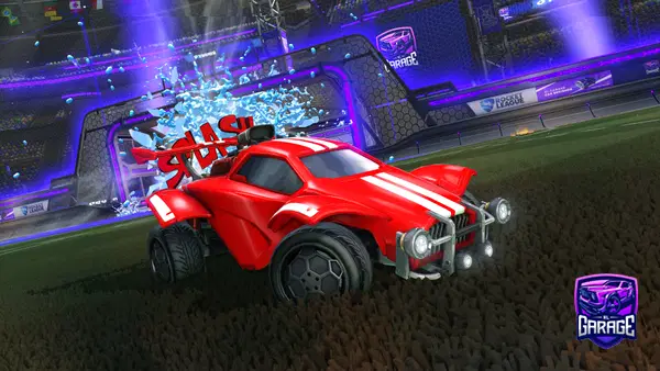 A Rocket League car design from Okuxbox