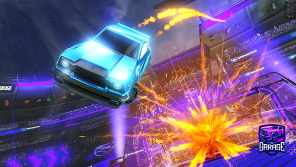 A Rocket League car design from Masterchefgg