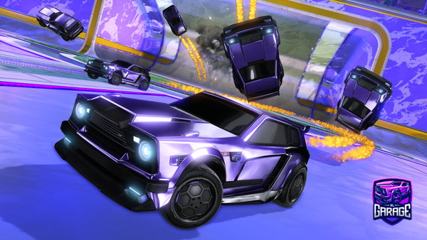 A Rocket League car design from policeroo09